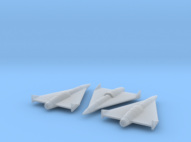 (1:144)(x3) Horten Supersonic Cruise Missile in Tan Fine Detail Plastic
