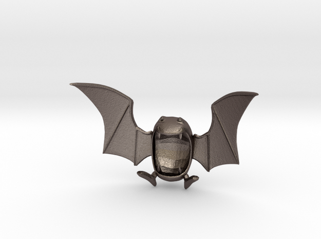 Golbat Bottle Opener in Polished Bronzed Silver Steel