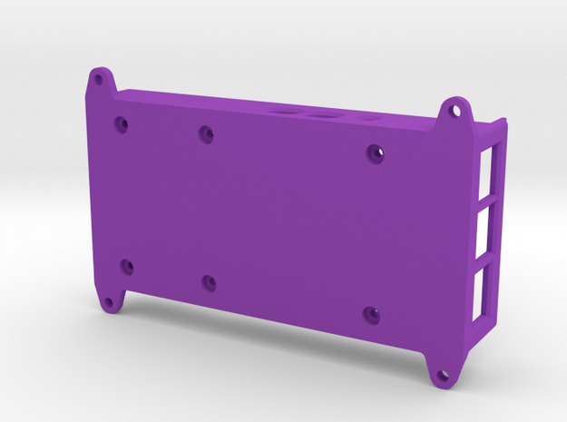 VMX-pi Base [Raspberry Pi 4B] in Purple Processed Versatile Plastic