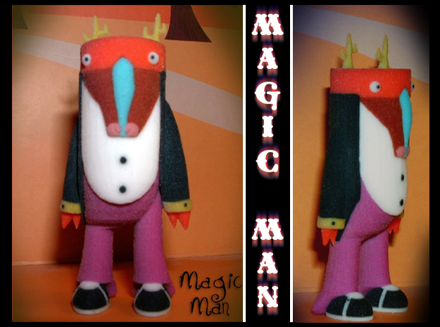 Magic Man in Full Color Sandstone