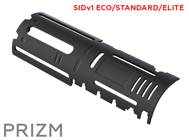 SID Cover plate Prizm in Black Natural Versatile Plastic