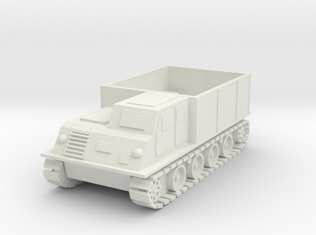 Japanese WW2 Typ 1 Ho-Ki - Armored Personnel Carri in White Natural Versatile Plastic