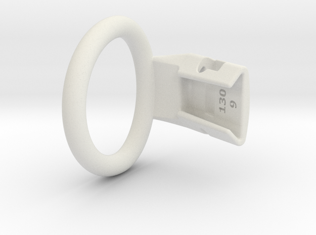 Q4e single ring M 41.4mm in White Premium Versatile Plastic