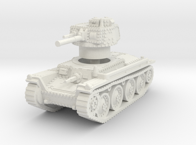 Panzer 38t A 1/72 in White Natural Versatile Plastic