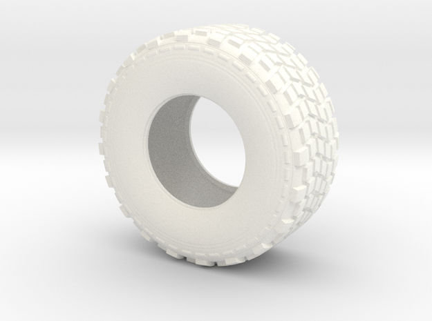 tire-R-03-2019 tire 1/24 in White Processed Versatile Plastic
