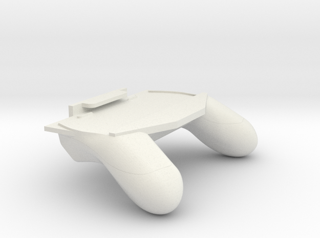 Phone Game Controller in White Natural Versatile Plastic