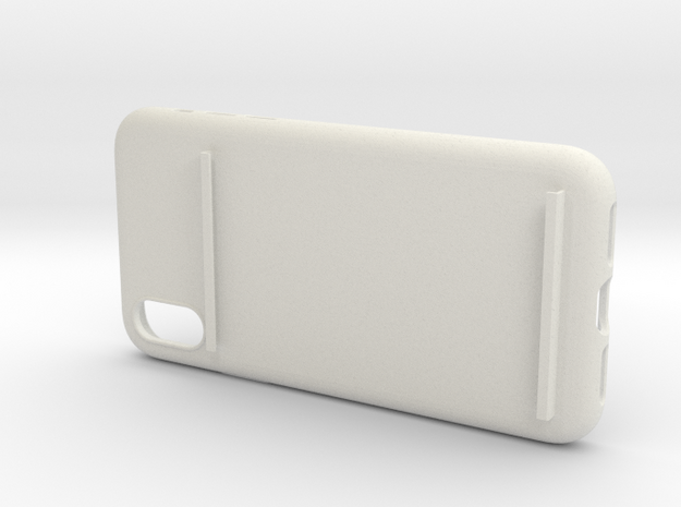 Wireless Charging Phone Case in White Natural Versatile Plastic