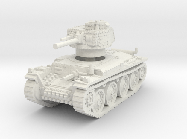 Panzer 38t G 1/76 in White Natural Versatile Plastic