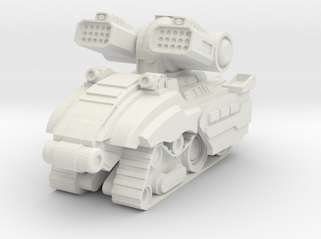 Gurzil Support Tank in White Natural Versatile Plastic