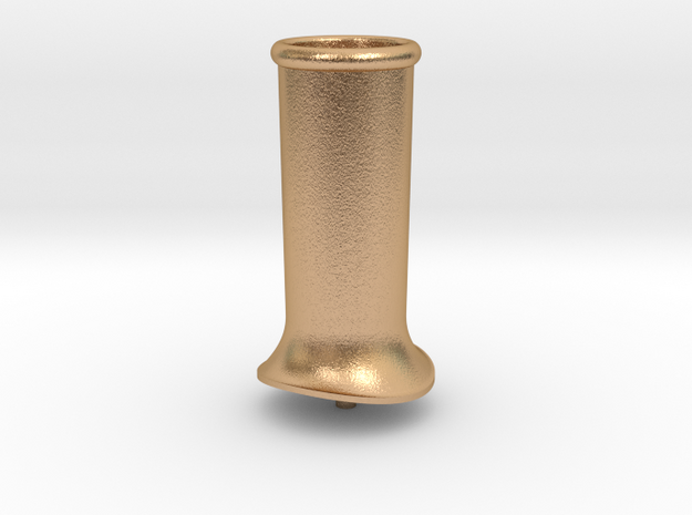 OSQ001 Adamson Stovepipe Chimney, 16mm Scale in Natural Bronze