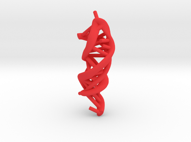 Telomerase RNA Pseudoknot in Red Processed Versatile Plastic