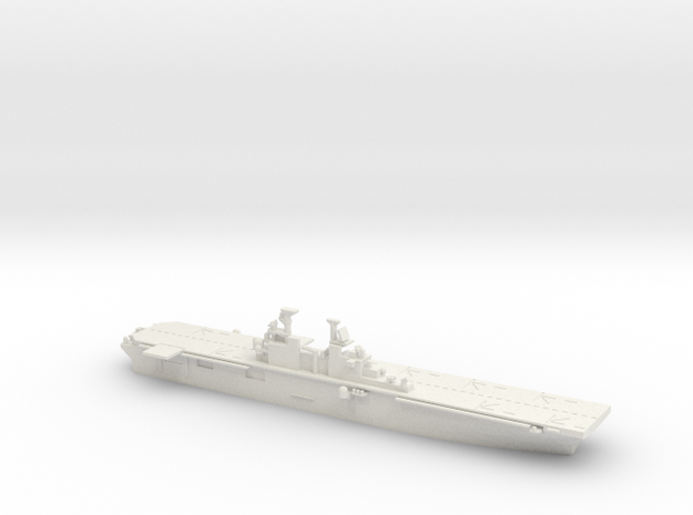 US Wasp-Class Helicopter Carrier in White Natural Versatile Plastic
