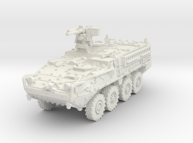 M1126 CROWS (MG) 1/76 in White Natural Versatile Plastic