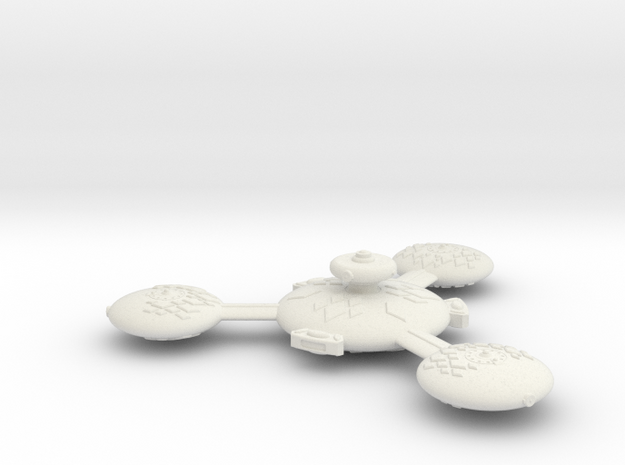 Omni Scale Gorn Augmented Battle Station SRZ in White Natural Versatile Plastic