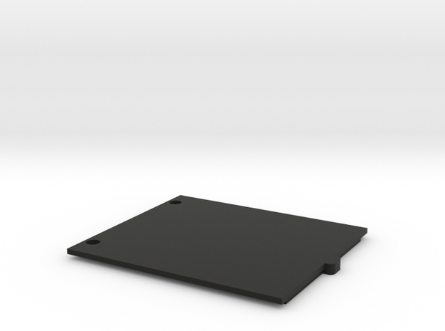 CR12 Rear Electronics Tray Lid in Black Natural Versatile Plastic