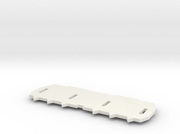 Doser Blade for BREM-D in 1:35 scale in White Natural Versatile Plastic