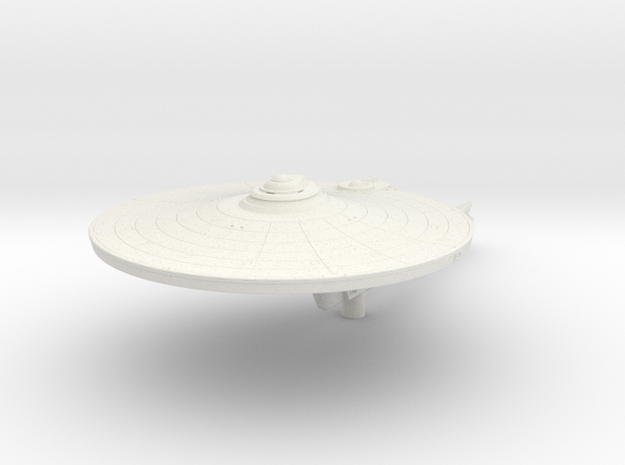 2500 Saladin mk8 refit Jenghiz class in White Natural Versatile Plastic