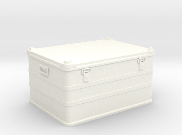 1:9 soldier box / zarges box big in White Processed Versatile Plastic