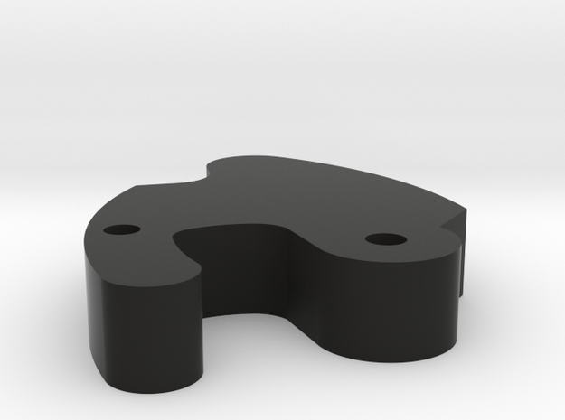 P51 crank handle top lever  in Black Natural Versatile Plastic
