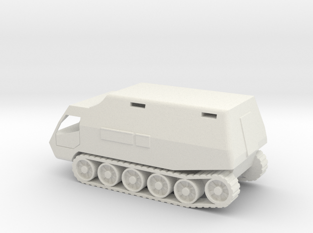 1/100 Scale UFO SHADO Mobile in White Natural Versatile Plastic