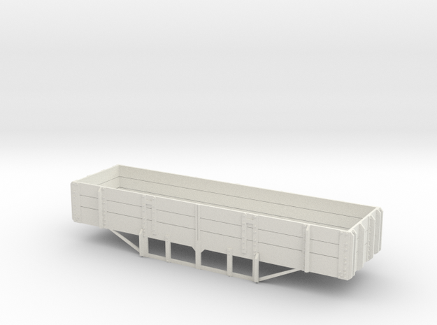 a-1-48-wagon-d-class-body-type-2 in White Natural Versatile Plastic