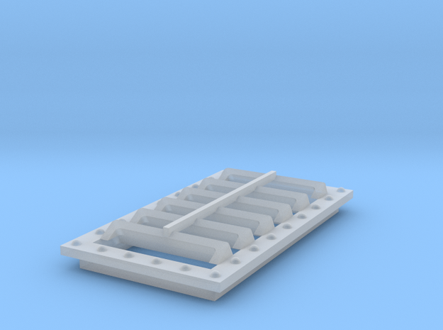 O Scale Seaboard Boxcar Vent in Smoothest Fine Detail Plastic