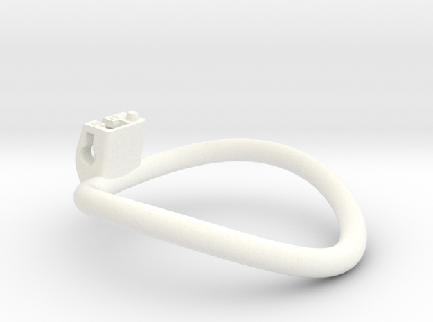 Cherry Keeper Ring - 70mm -10° in White Processed Versatile Plastic