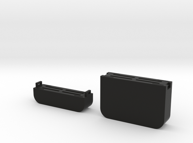 SD card box in Black Natural Versatile Plastic: Small