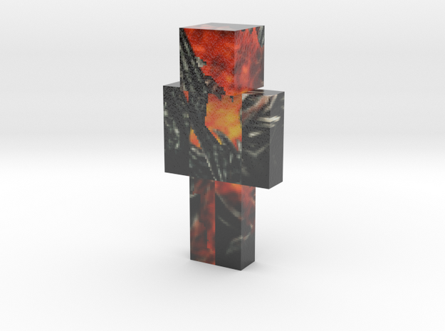 flame-skyrim-icons-12 | Minecraft toy in Glossy Full Color Sandstone