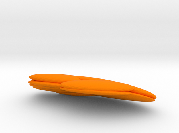 Double-sided dishwashing gloves in Orange Processed Versatile Plastic