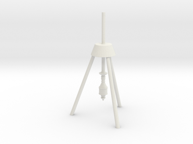 Lost in Space Equipment - Drill Rig in White Natural Versatile Plastic
