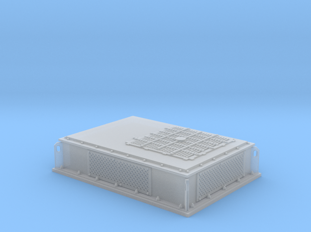 Rooftop-Mounted Air Conditioner Unit (G-scale) in Smoothest Fine Detail Plastic