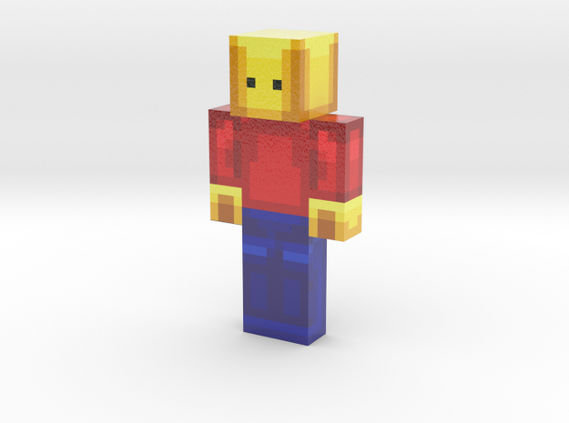 Jx | Minecraft toy in Glossy Full Color Sandstone