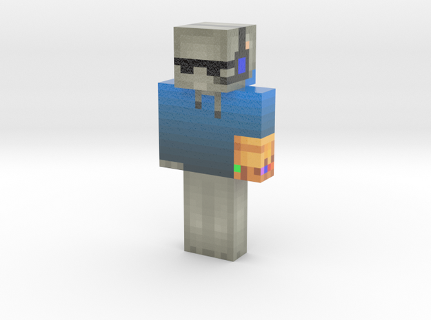 Elephant Gamer 2 | Minecraft toy in Glossy Full Color Sandstone