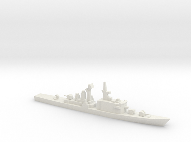 Tachikaze-class destroyer, 1/1250 in White Natural Versatile Plastic