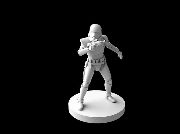 (IA) First Order Stormtrooper Commander in Tan Fine Detail Plastic
