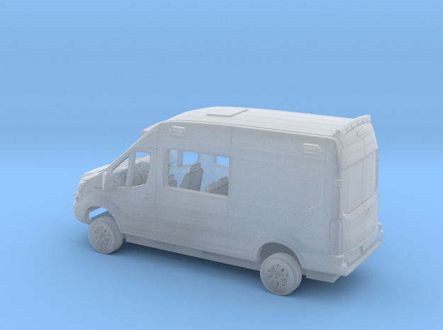1/87 2018 Ford Transit High Ambulance Kit in Tan Fine Detail Plastic
