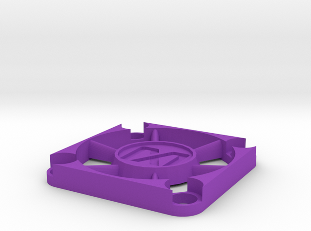 MAXSLAMMER Grill with spacer in Purple Processed Versatile Plastic