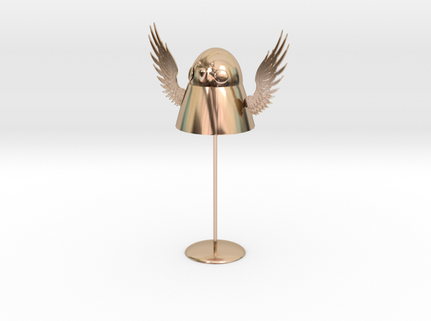 ​Gold glitter-pocket floor lamp  in 14k Rose Gold