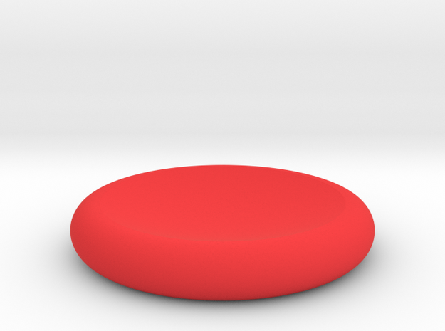 SlideCoin 37 in Red Processed Versatile Plastic