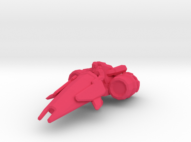 Vulture hoverbike @35mm scale in Pink Processed Versatile Plastic