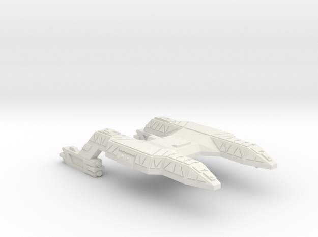 3788 Scale Lyran Refitted Panther-E (CLE) CVN in White Natural Versatile Plastic