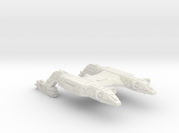 3788 Scale Lyran Refitted Panther-S (CLS) CVN in White Natural Versatile Plastic