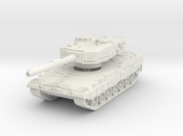Leopard 2A4 1/100 in White Natural Versatile Plastic