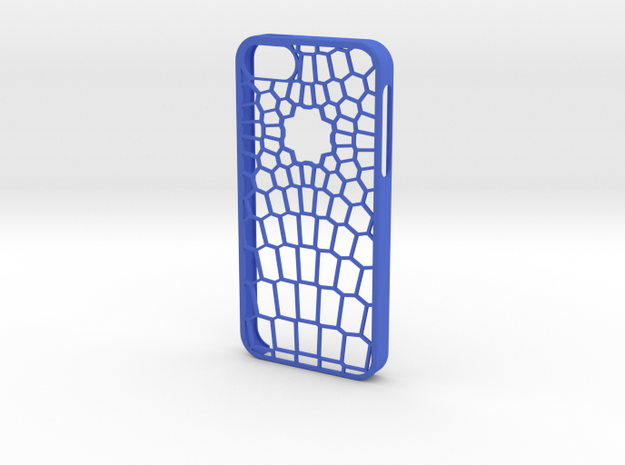 Vertex IPhone 5/5s Case in Blue Processed Versatile Plastic