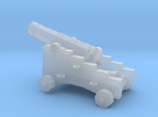 1/96 Scale 9 Pounder Naval Gun in Smooth Fine Detail Plastic