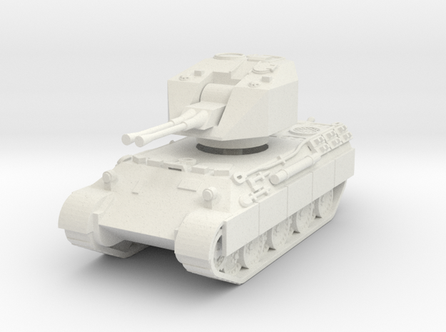 Flakpanzer V Coelian 1/87 in White Natural Versatile Plastic