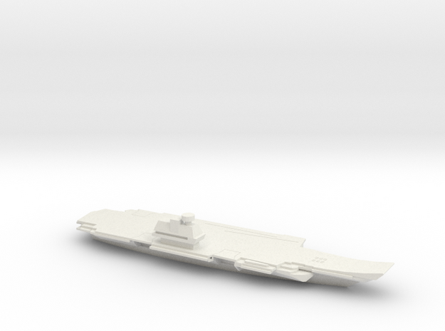 1/2400 Scale  Russian Aircraft Carrier Ulyanovsk in White Natural Versatile Plastic