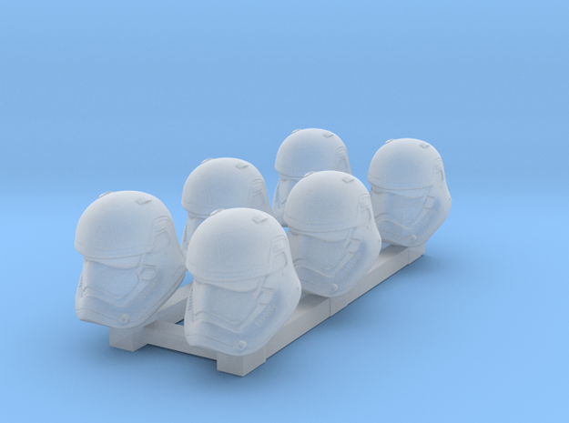 Sovreign Trooper Heads in Smoothest Fine Detail Plastic