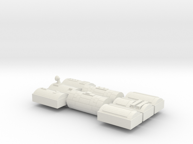 3125 Scale Iridani Supply Dock MGL in White Natural Versatile Plastic